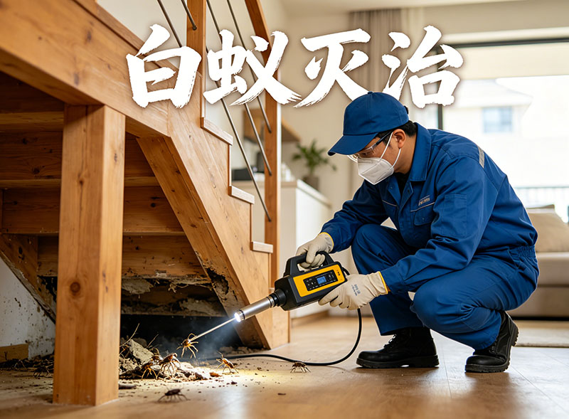 海盐白蚁灭治服务｜专业消杀，筑牢建筑安全防线