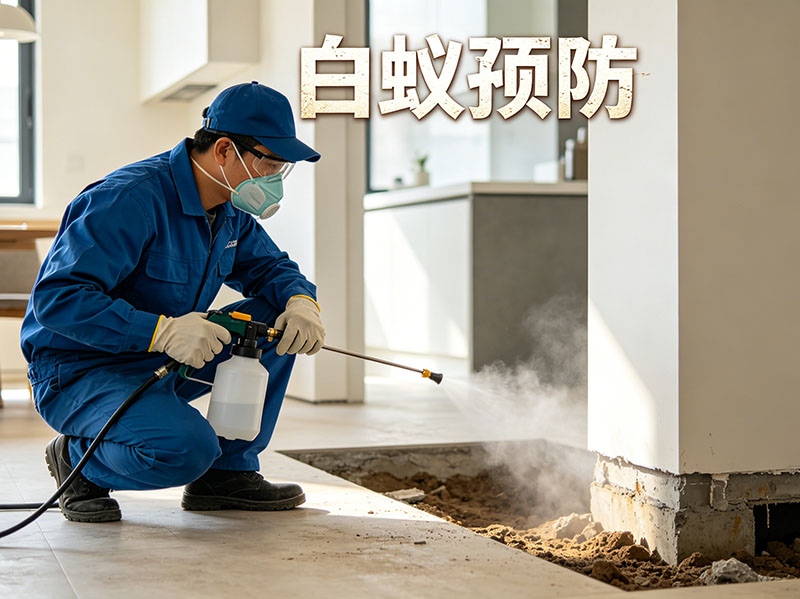 海盐白蚁预防服务｜事前科学防护，杜绝蚁患滋生